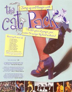 The Cat Pack 'Legs' poster